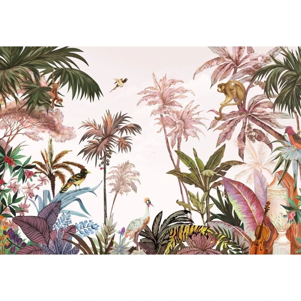 Tropical Jungle Rainforest Wallpaper Mural 161